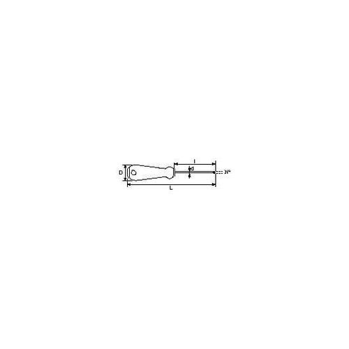 TOURNEVIS BIMATIERE S1 TORX PERCE T15 SAM - T-15R80
