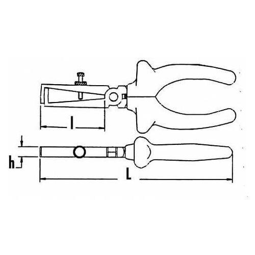 PINCE A DENUDER ISOLEE SAM - 240-16TI