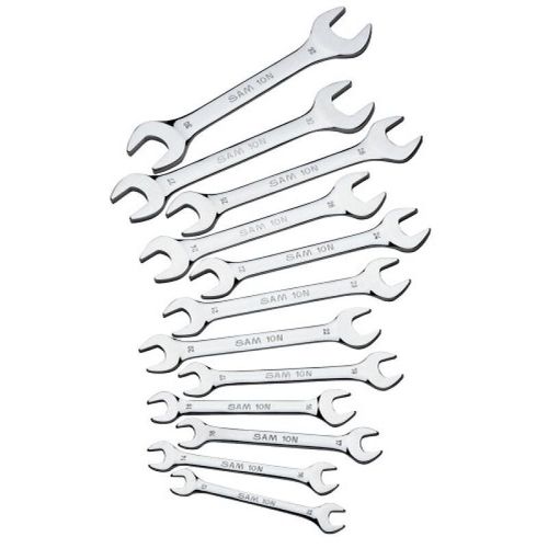Jeu de 12 clés plates 6 à 29 mm 10N-J12DP SAM OUTILLAGE