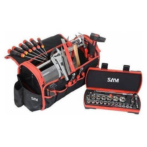 Caisse à outils textile 39 L avec 1ers outils de mécanique - cpp-38bag SAM OUTILLAGE