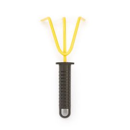 Griffe de massif acier manche plastique L.11.5 cm
