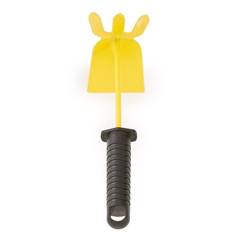 Binette langue et fourche acier manche plastique L.11.5 cm