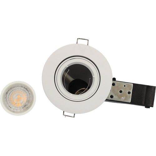 Lot 3 Spots Encastrables Orientables Birdy Bbc Gu10 5w Rgb + Blanc Dynamique 380lm