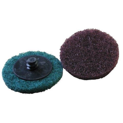 2 disques éponge abrasive pour métal tendre Ø 50 mm