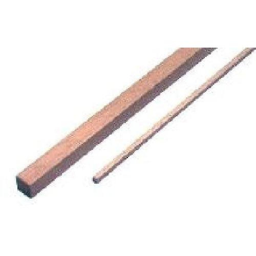 Lot de 6 baguettes carrées samba 1000 x 2 x 2 mm