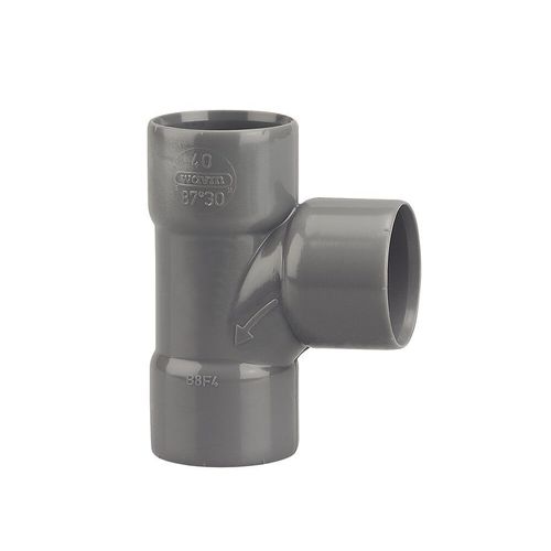Té pvc pied de biche 90° femelle-femelle - WAVIN