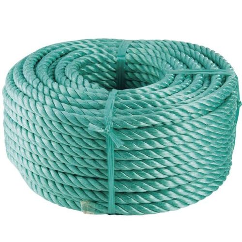 Corde en polyester verte