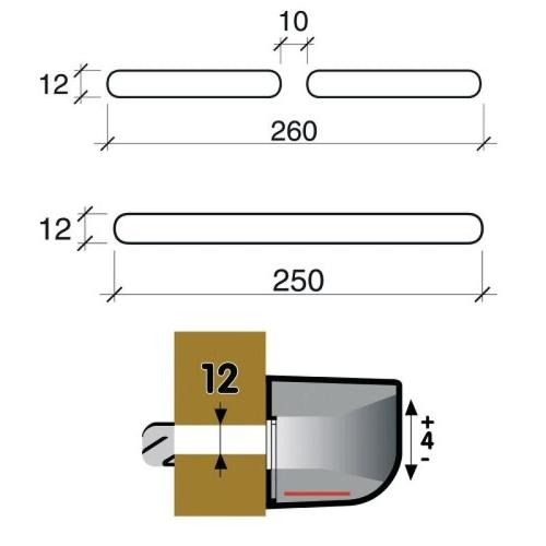 Kit d'entrée d'air aéro-acoustique - 30m3/h - blanc - HF3036 NICOLL