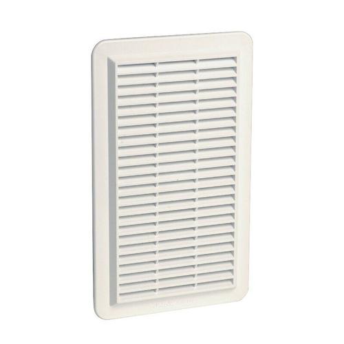 Grille d'aération en applique rectangulaire pour façades 166X277 - NICOLL - 1GAPMV