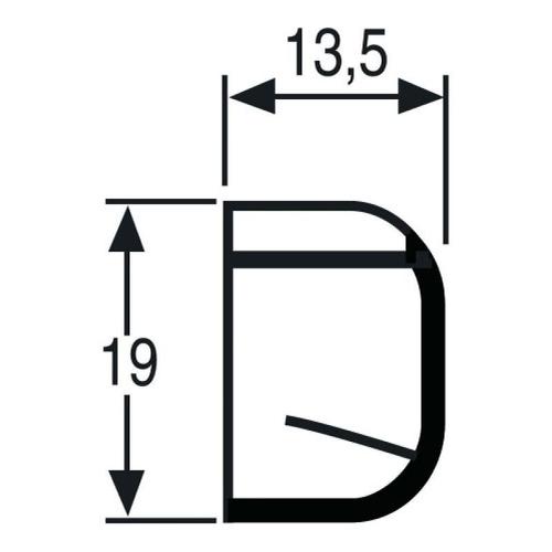 Régulateur pour entrées d'air aérauliques universelles blanc - BE115 NICOLL