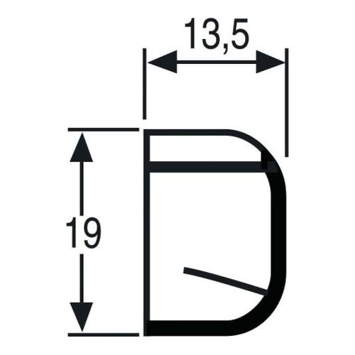 Régulateur pour entrées d'air aérauliques universelles blanc - BE130 NICOLL