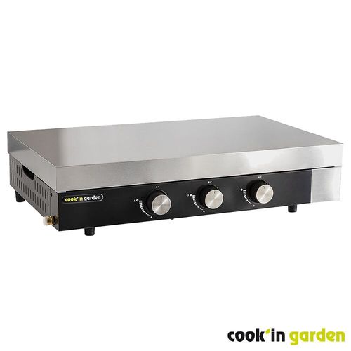 Plancha Gaz Finesta 3 Bruleurs Avec Capot