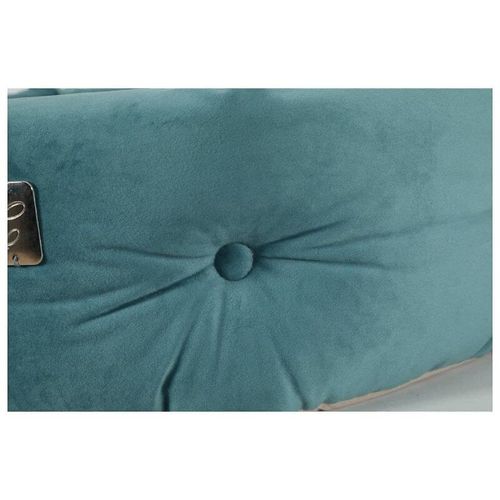 Zolux Corbeille Chesterfield Chambord Vert Paon. Ø 41 Cm. Pour Chats.