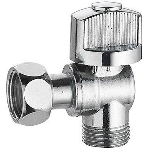 Robinet d'arrêt wc équerre 1/4 tour MF12x17 chromé NOYON & THIEBAULT