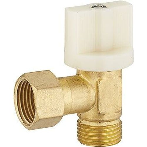 Robinet d'arrêt wc équerre 1/4 tour MF12x17 brut NOYON & THIEBAULT