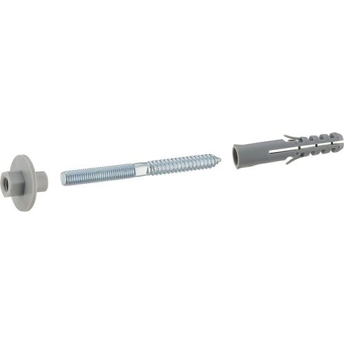 Fixations lavabo paroi pleine rondelles réglables vis 10x120 mm chevilles 14x70 mm x2 NOYON & THIEBAULT