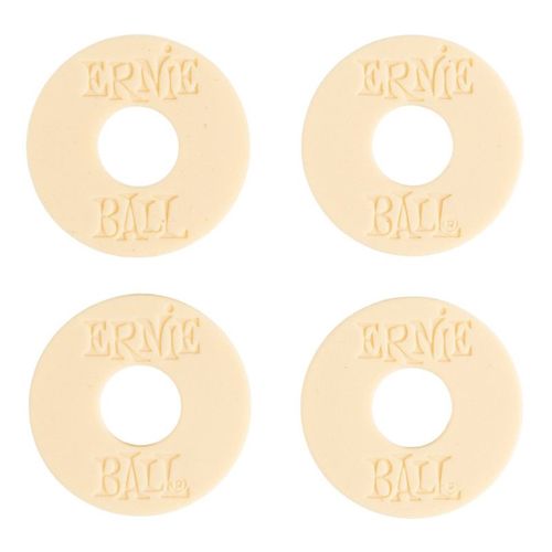Ernie Ball 5624 - Pack De 4 Strap Blocks - Crème