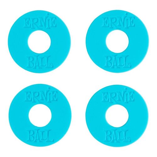 Ernie Ball 5619 - Pack De 4 Strap Blocks - Bleu