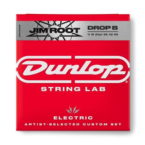 Dunlop Jrn1156db - Jeu De Cordes Guitare Électrique Jim Root - 11-56 Drop B