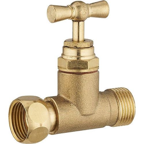 Robinet d'arrêt wc droit à clapet MF12x17 brut NOYON & THIEBAULT