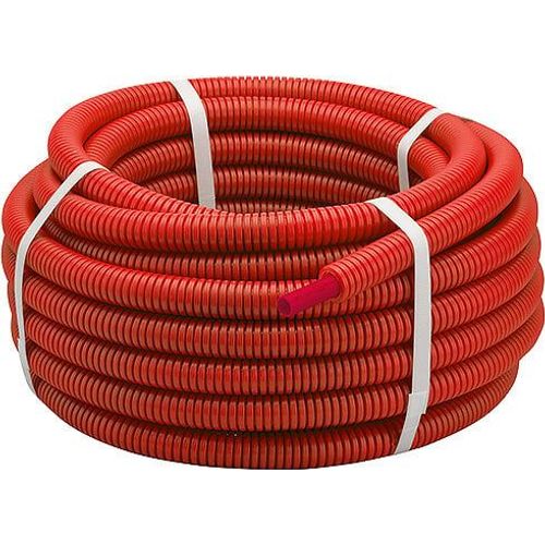 Tube per gainé rouge ø12 - 15 mètres NOYON & THIEBAULT