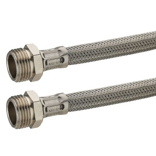 Flexible inox mâle - mâle 15x21 longueur 30 cm - dn8 (qté=1) NOYON & THIEBAULT