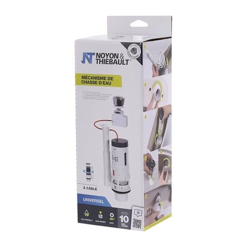 Mécanisme WC à câble double chasse NOYON - 730101