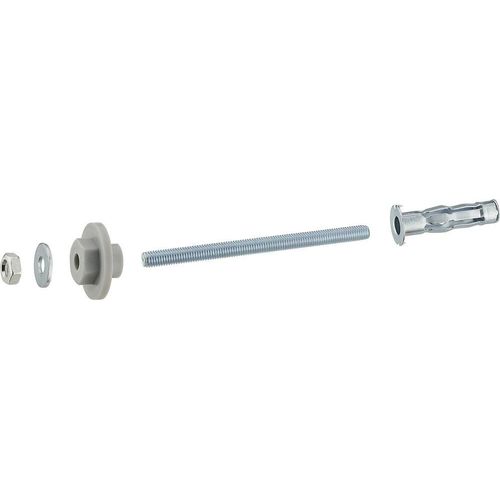 Fixations lavabo paroi creuse tige filetée 8x120 mm chevilles à expansion 8x50 mm x2 NOYON & THIEBAULT