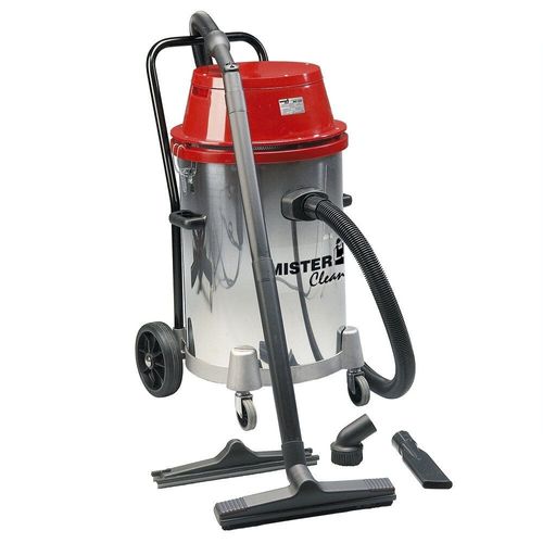 Sidamo - Aspirateur Misterclean Mc55 I Cuve Inox 55 Litres- 2 Moteurs