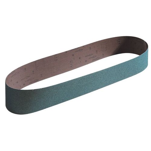 5 bandes abrasives sans fin 1500 x 120 mm Gr 80 Zirconium - 10906044 - Sidamo