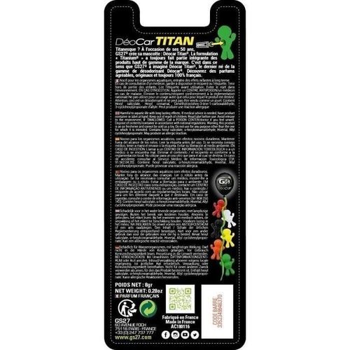 Deocar Titan Pomme Verte Gs27 Ac180116