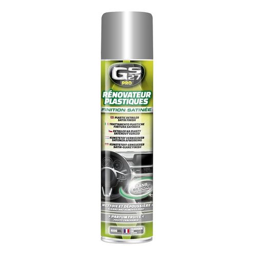 Gs27 - Rénovateur Plastiques Sans Silicone Satiné 600 Ml - Pr110141