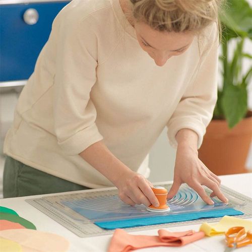 Fiskars Cutter Circulaire Pour Tissu, Diamètre: 2" À 12"