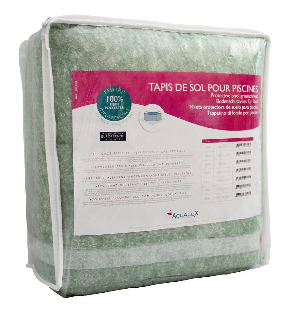 Tapis de sol piscine Aqualux 120gr 750x440cm