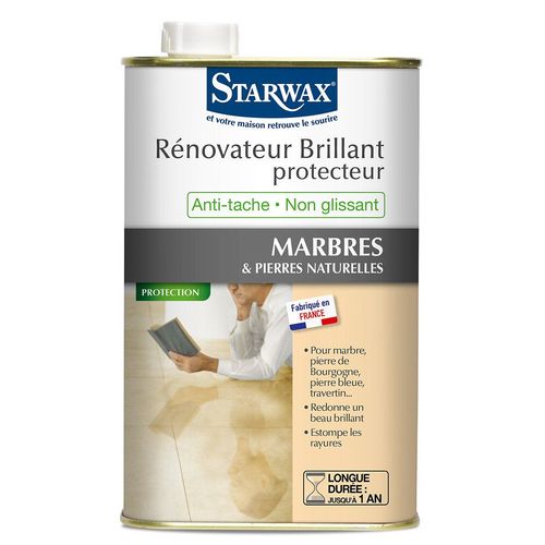 Brillant haute protection marbre et pierres Starwax 1L