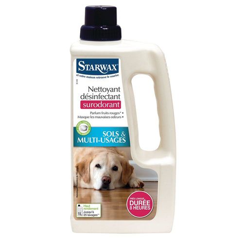 Nettoyant désinfectant surodorant sols et multi-usages Starwax 1L