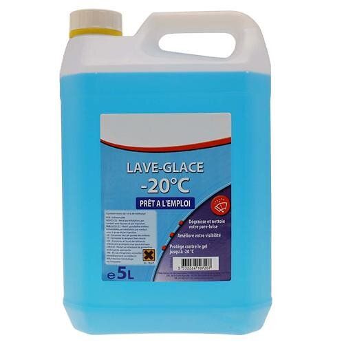 Oclair - Bidon De 5 Litres De Lave Glace Hiver -20°C Lg5 Sans Méthanol - Lgsm005