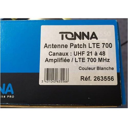 tonna - antenne patch uhf - 263556