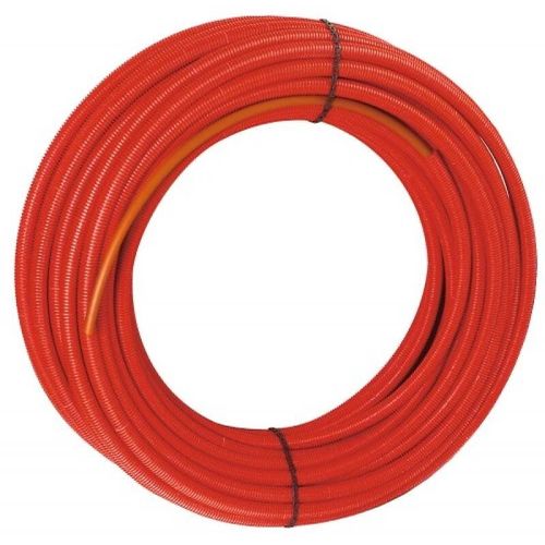 Tube PER pré-gainé rouge Ø 16 x 1,5 mm - 100 mètres - BetaPEX COMAP