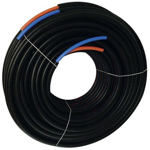Tubes PER rouge et bleu - pré-gainé - couronne 50 m - 12x1,1 - BetaPEX Twin COMAP