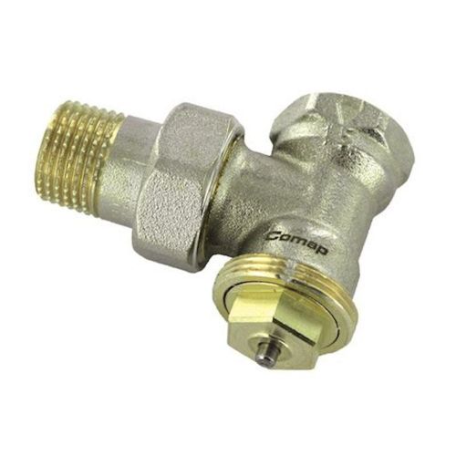 Robinet équerre thermostatique femelle, senso - 1/2", 22, 60.7, 52