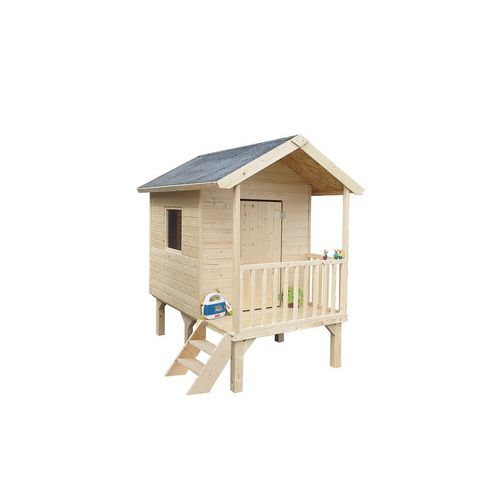 Maisonnette Enfant En Bois Kangourou+ 2,6 M2 Sur Pilotis Jardipolys