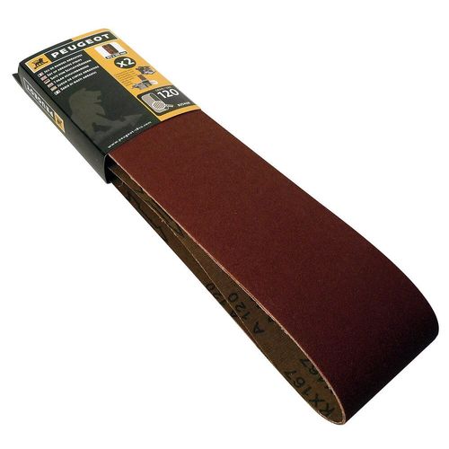 Jeu de 2 bandes de ponçage 915 x 100 mm Peugeot GR120