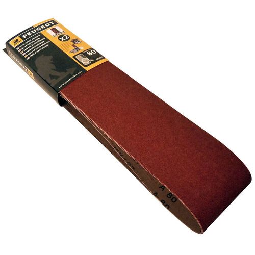 Jeu de 2 bandes de ponçage 915 x 100 mm Peugeot GR80