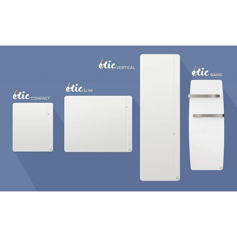 Sèche-serviettes électrique - chaleur douce - 1500 W - Etic bains