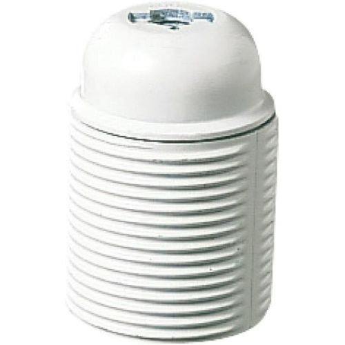 Douille E27 plastique lisse noir EBENOID