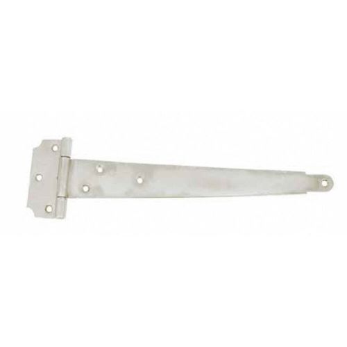 Penture anglaise acier zingu? blanc Afbat 300 mm