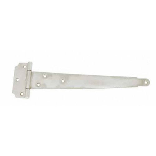 Penture anglaise acier zingu? blanc Afbat 200 mm