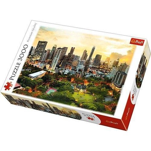 Trefl Qualité Premium Pour Adultes Et Enfants Partir De 15 Ans Puzzle Tr33060 Coucher De Soleil Bangkok 3000 Pi Ces