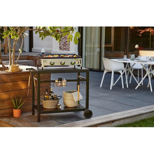 Plancha À Gaz À Poser 3 Brûleurs Avec Couvercle Artemis